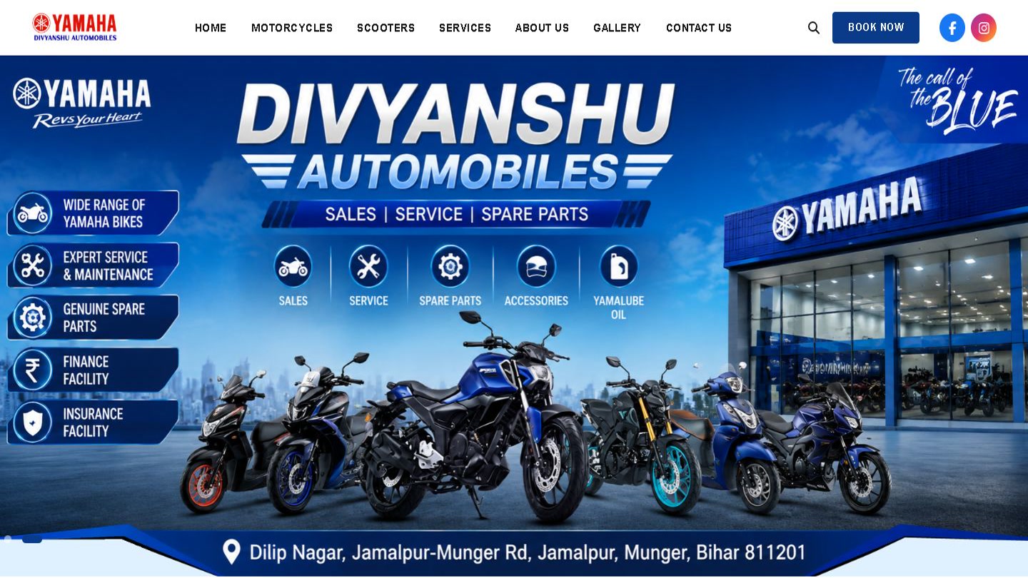 Divyanshu Automobiles Hero Presentation