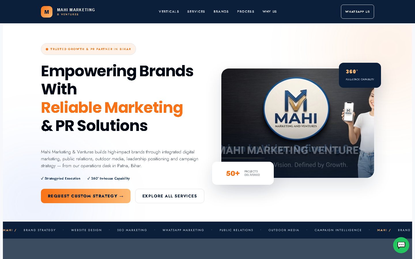 Mahi Marketing Ventures Hero Presentation